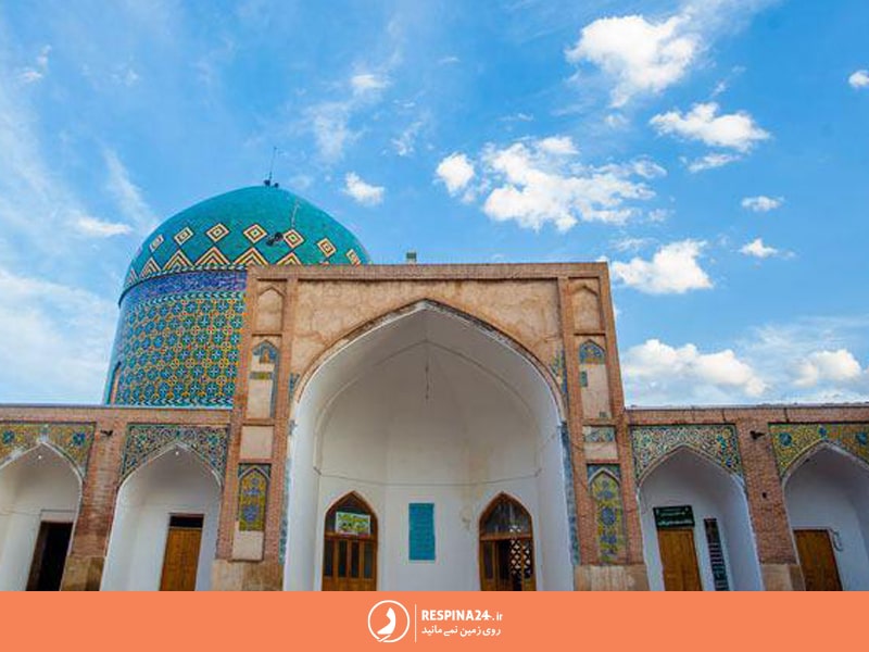 سر در ورودی مسجد گنبد کبود کلات