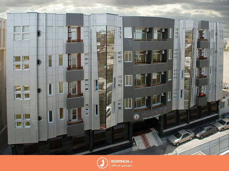 نمای هتل آپارتمان درسا مشهد