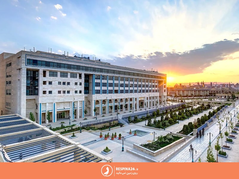 نمای ساختمان هتل خورشید هشتم رئوف کوثر مشهد