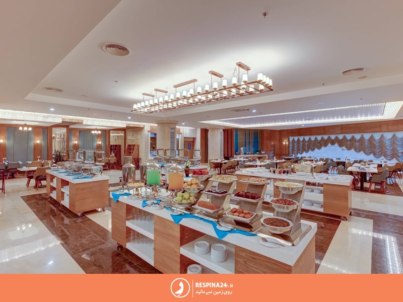 رستوران هتل خورشید هشتم رئوف کوثر مشهد