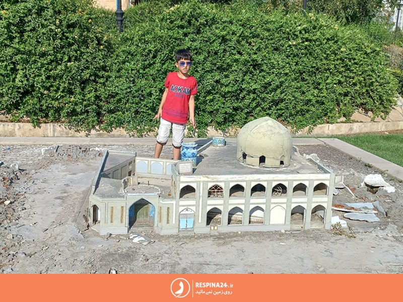 یکی از ماکت های تاریخی پارک مینیاتوری مشهد