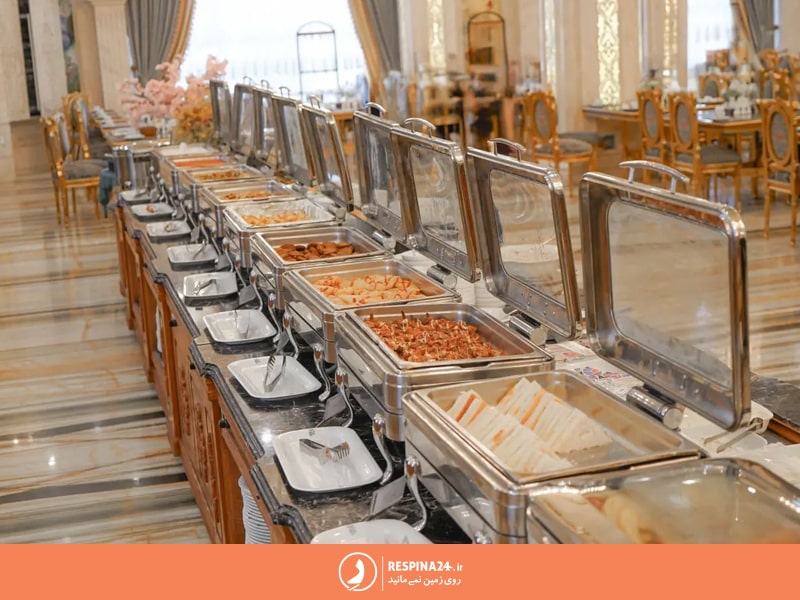 سلف رستوران هتل نگین مصلی مشهد