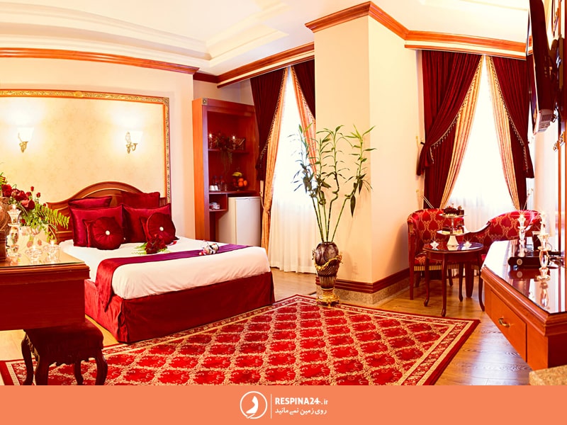 یکی دیگر از اتاق های هتل پارسیس مشهد