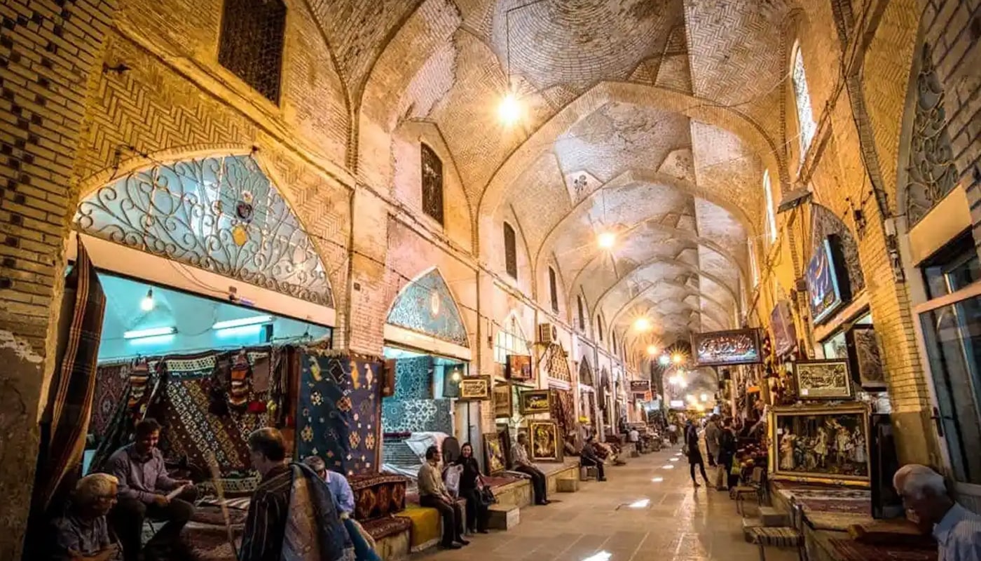 نمای بازار وکیل شیراز