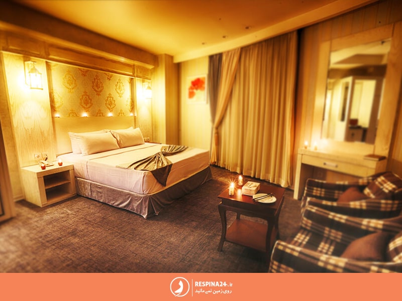 اتاق هتل ضیافت الزهرا مشهد