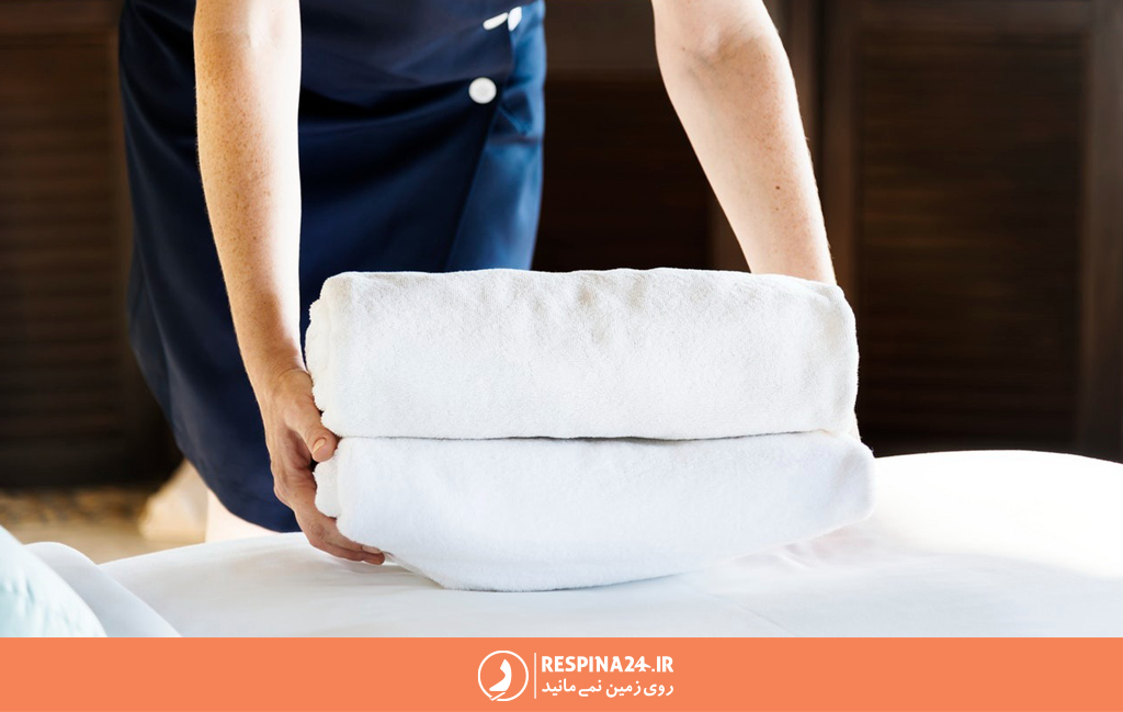 روم سرویس هتل شامل نظافت اتاق